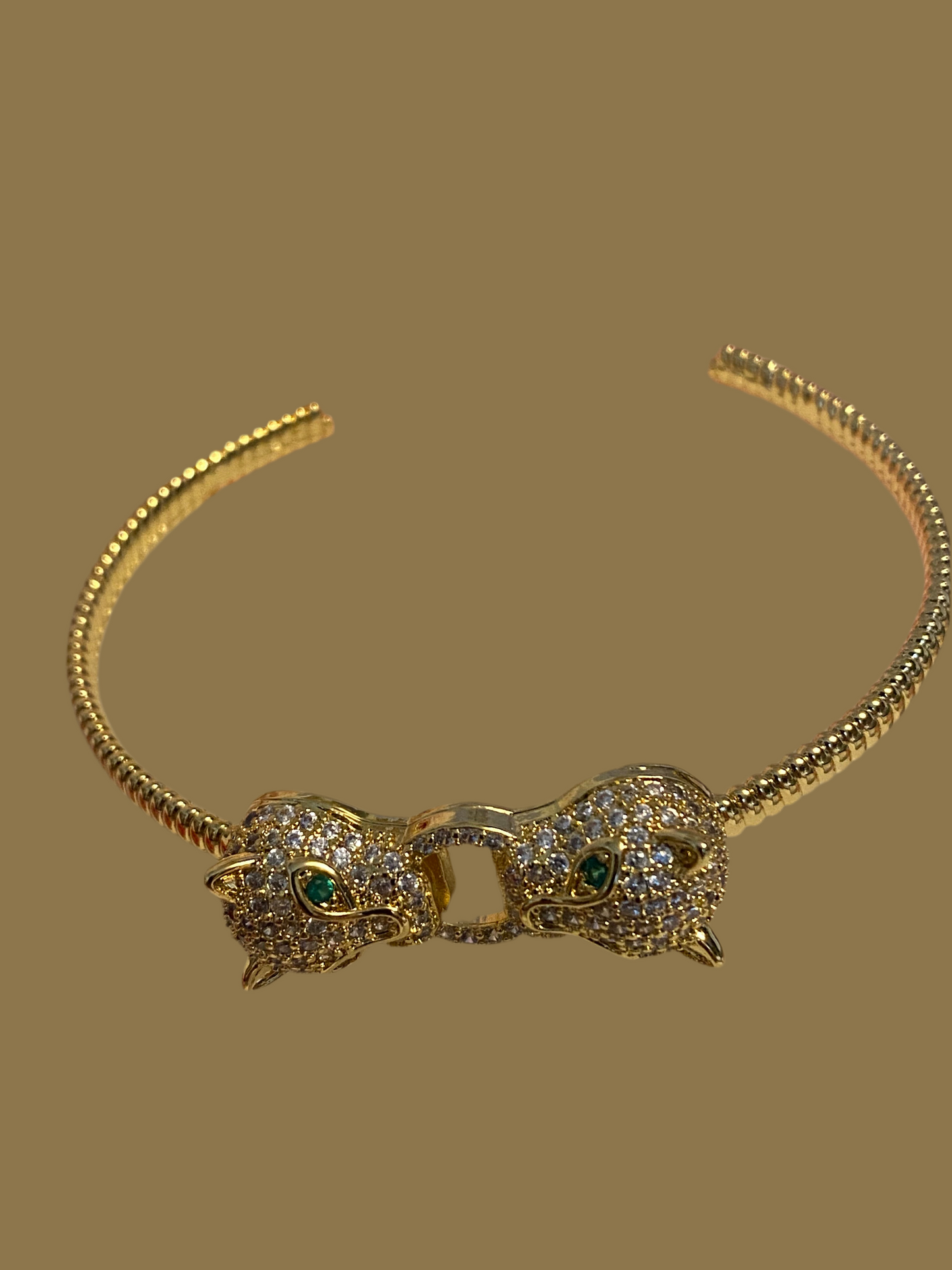 Elegant Panther Love Bracelet