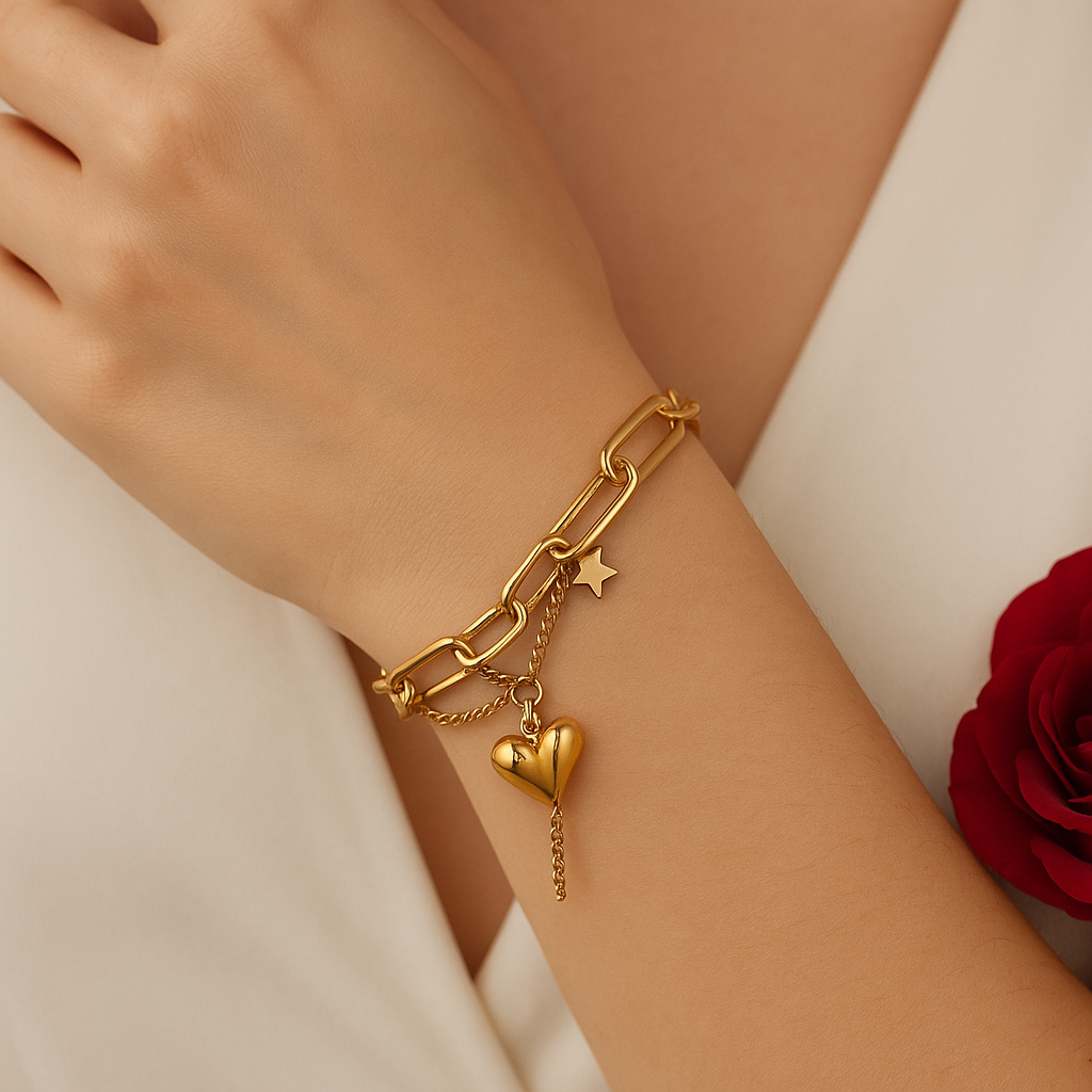 Linked in Love Bracelet