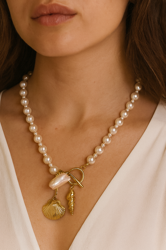 Ocean Dreams Pearl Necklace