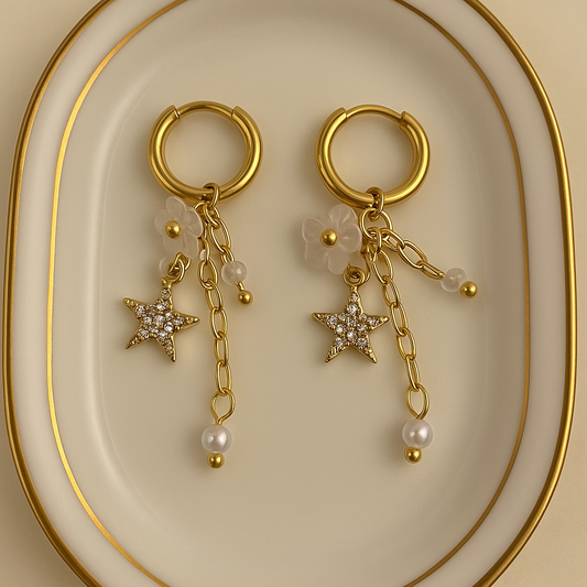 Playful gold star
