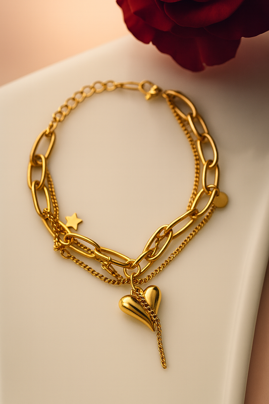 Linked in Love Bracelet