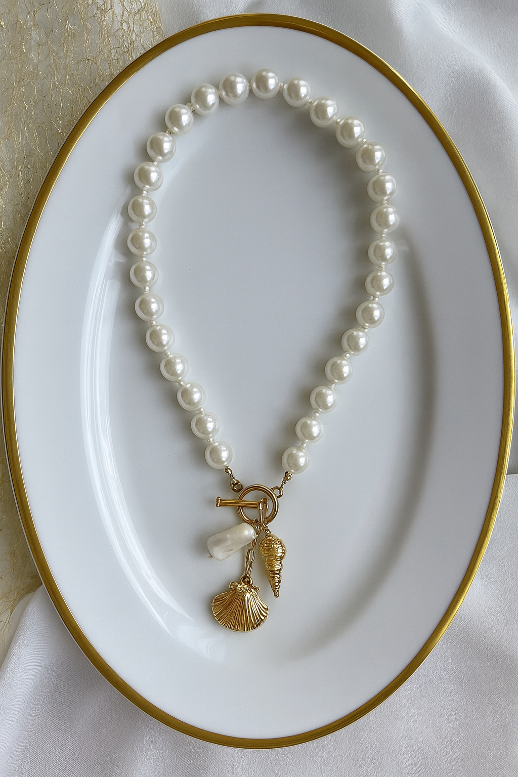 Ocean Dreams Pearl Necklace